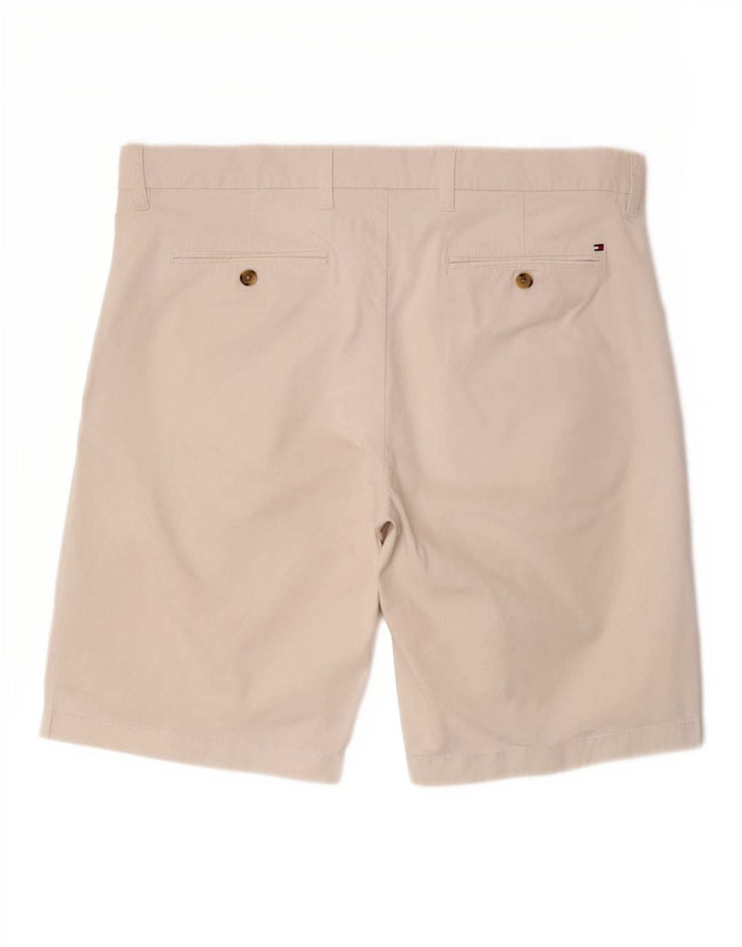 Tommy Hilfiger Mens Chino Shorts W36 Grande Algodão Branco