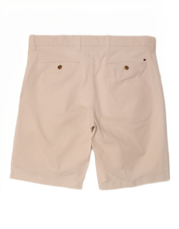 Tommy Hilfiger Mens Chino Shorts W36 Grande Algodão Branco