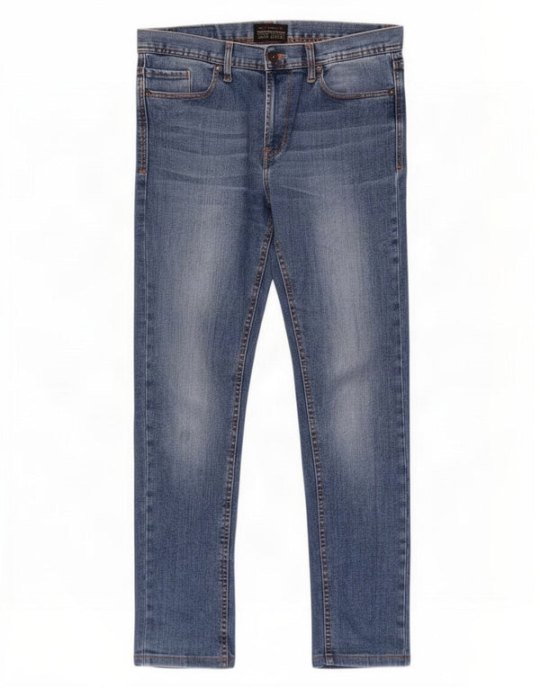 Zara Mens Slim Jeans EU 42 Grande W32 L32 Azul