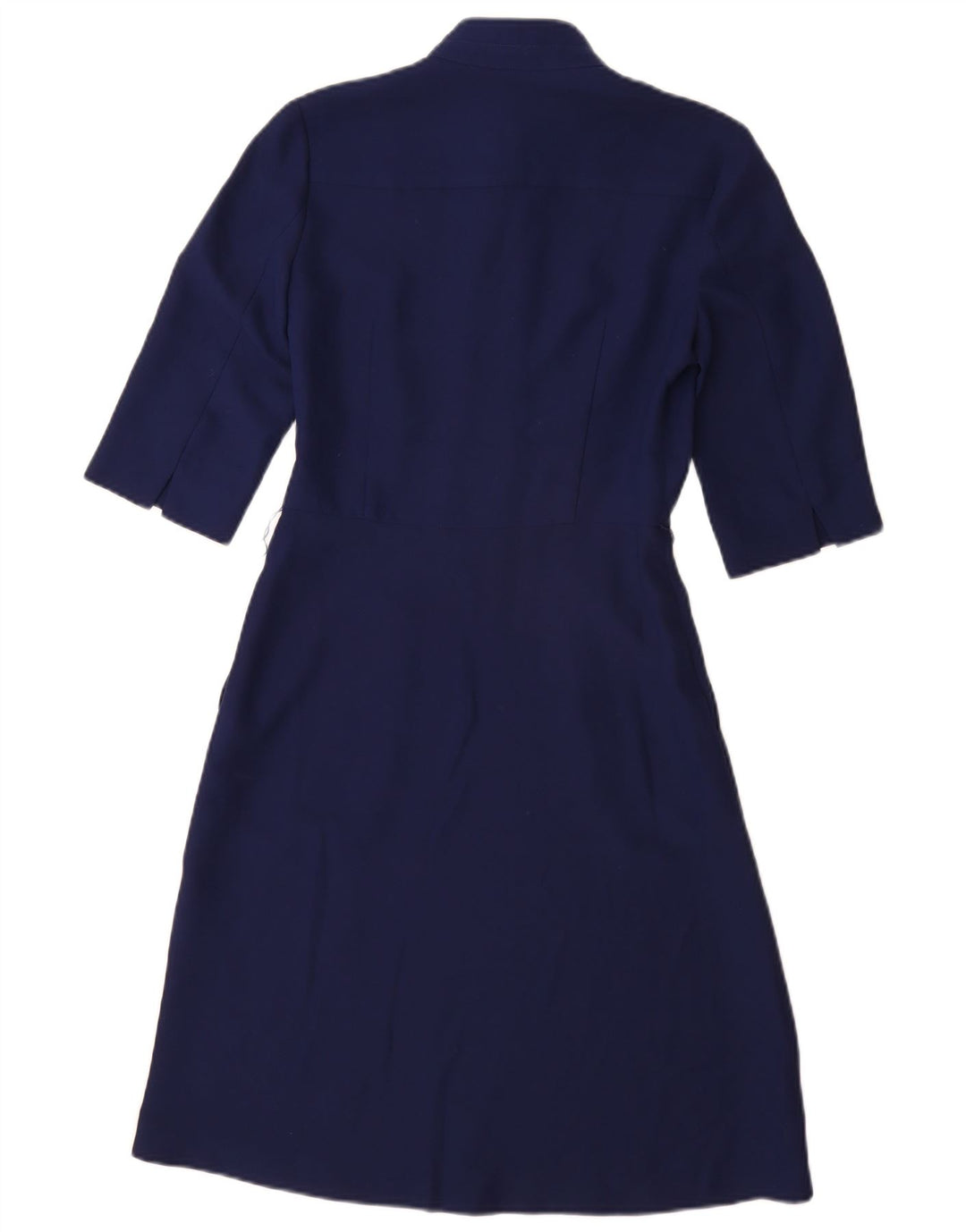 Vestido feminino Hobbs A-Line UK 4 XS azul marinho poliéster