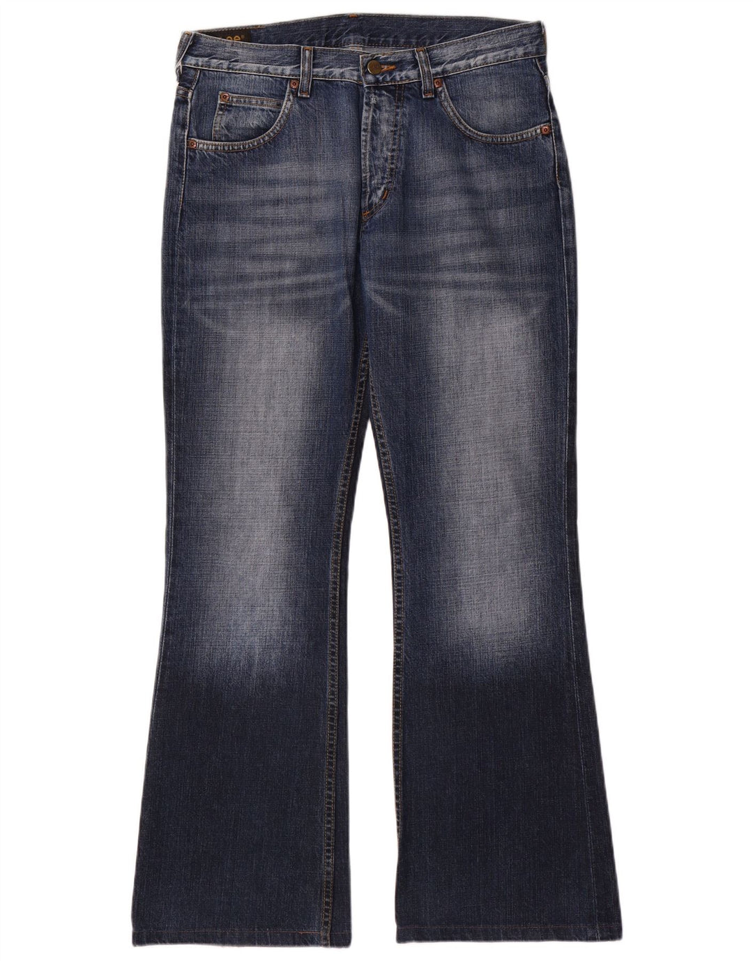 Lee Mens Denver Bootcut Jeans W33 L32 Azul Marinho Algodão