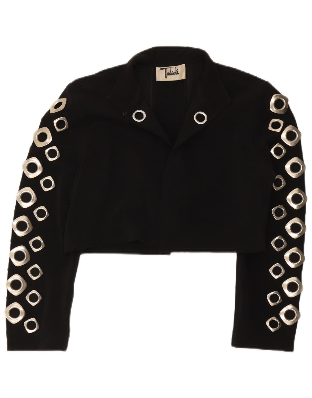 Jaqueta Bolero Feminina Tadashi Reino Unido 12 Médio Preto