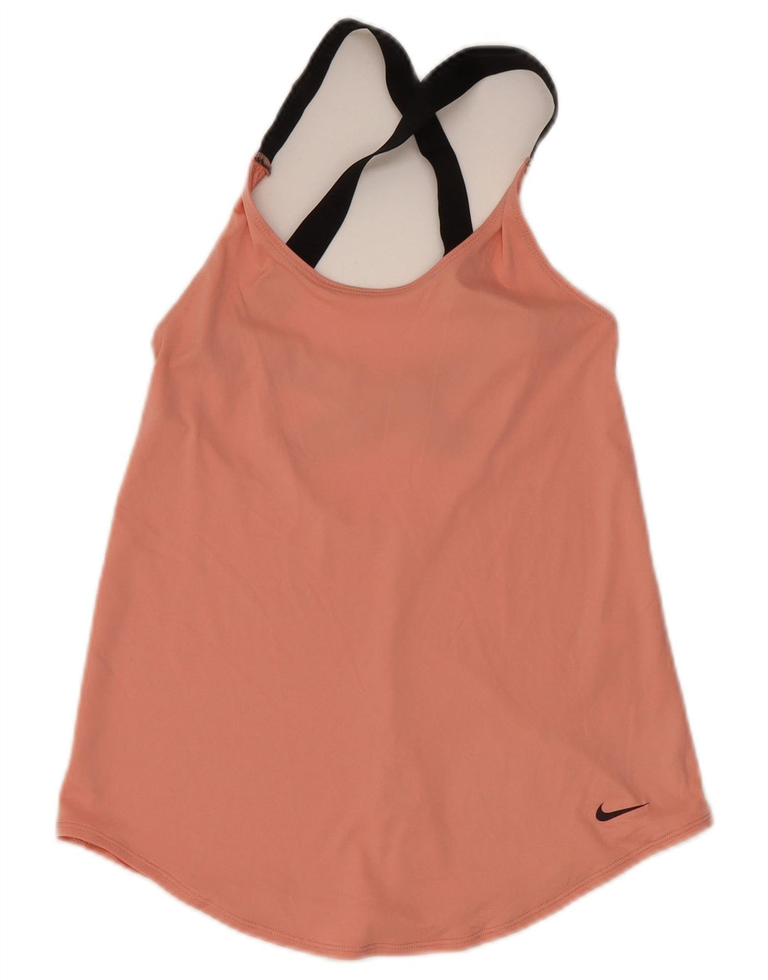 Nike Womens Dri Fit Vest Top UK 4 XS Rosa Poliéster
