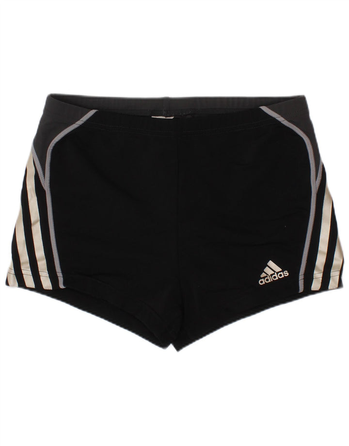 Shorts esportivos masculinos ADIDAS 15-16 anos preto poliéster