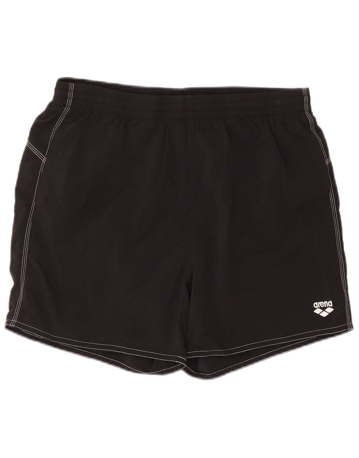 Shorts esportivos masculinos ARENA 2XL poliéster preto