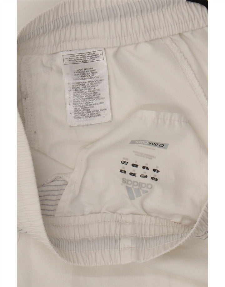 Adidas Masculino Climacool Sport Shorts Médio Branco Colorblock Poliéster