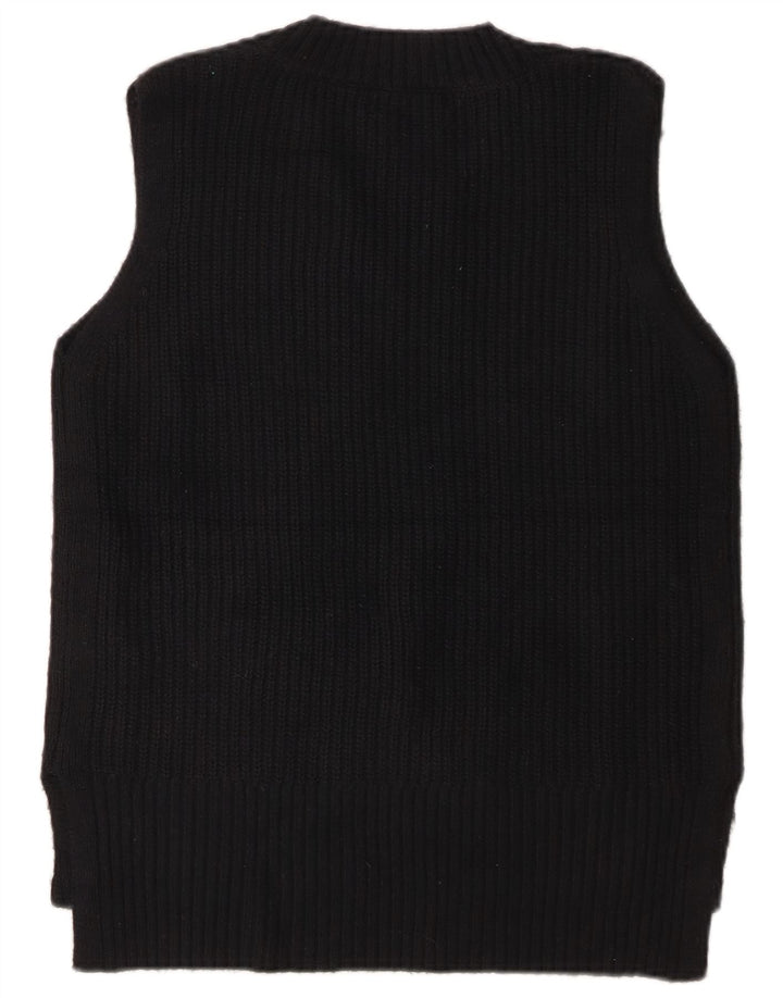 Regata masculina Marks & Spencer com colete pequeno acrílico preto
