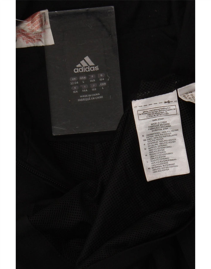 Casaco de treino Adidas Boys Predator 13-14 anos preto poliéster