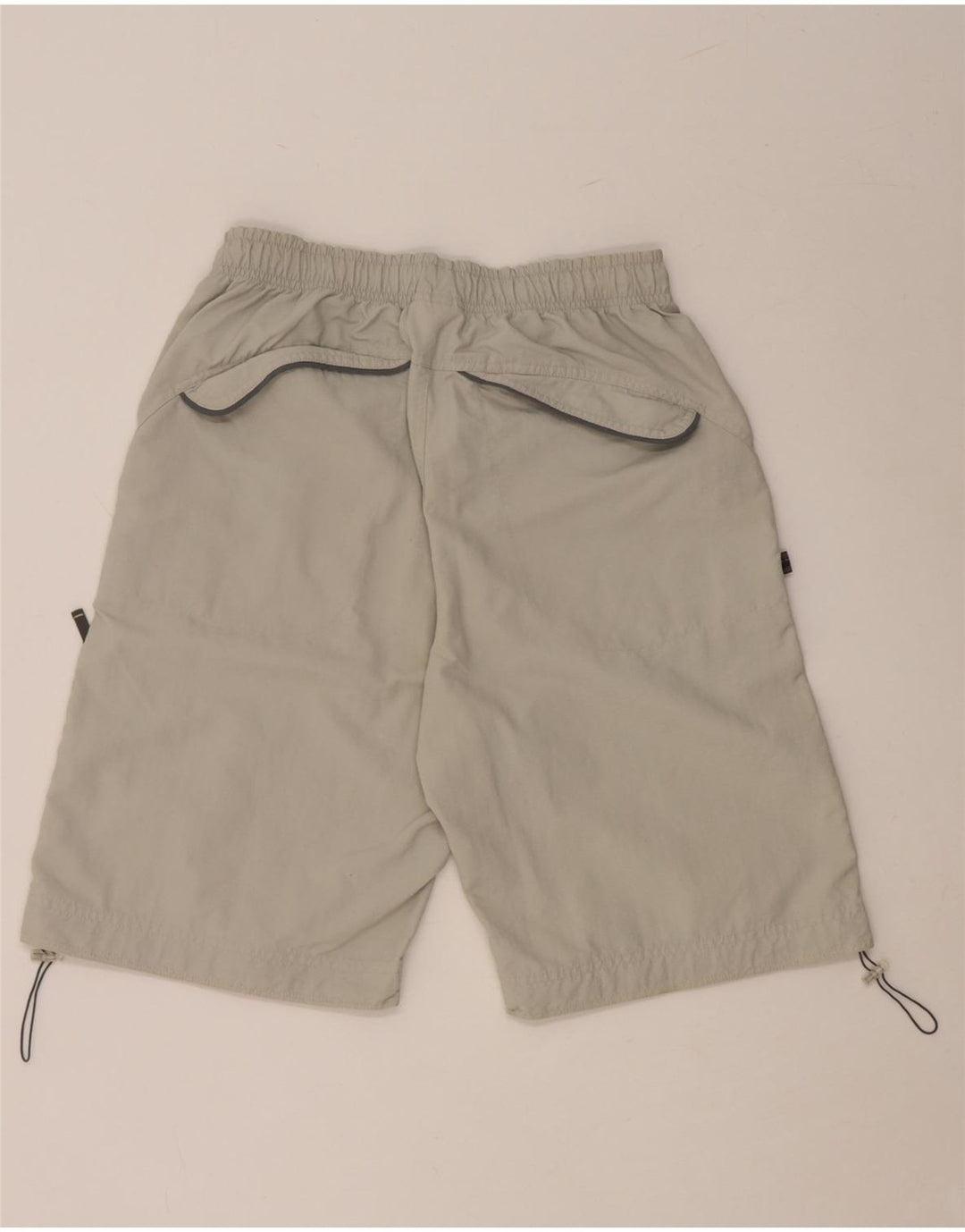 Shorts esportivos masculinos REEBOK pequenos cinza