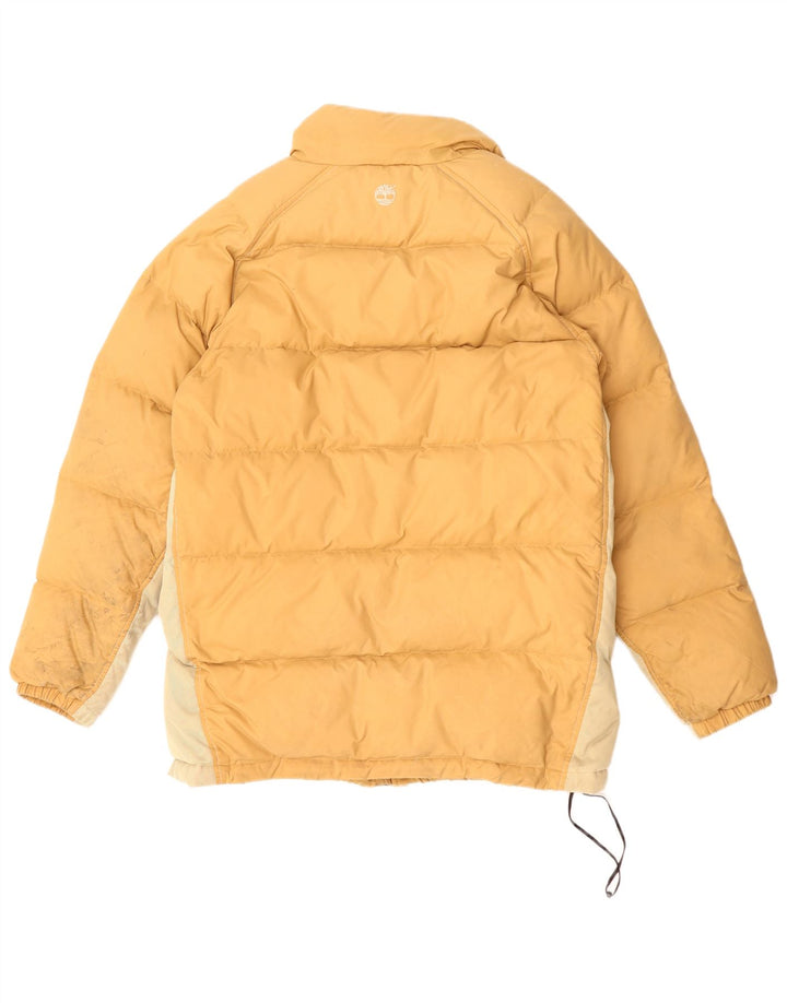 Jaqueta Timberland Masculina Weathergear Oversized Acolchoada Reino Unido 36 Pequeno Amarelo