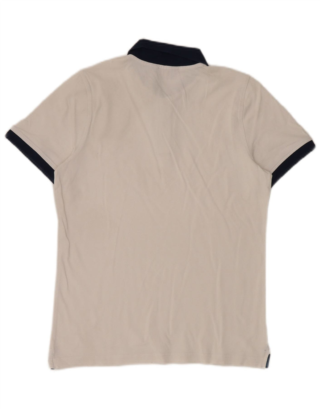 Camisa polo masculina K-Way médio branco colorblock