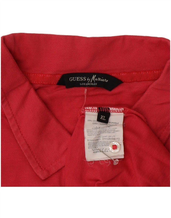 Camisa polo masculina Guess By Marciano XL algodão rosa