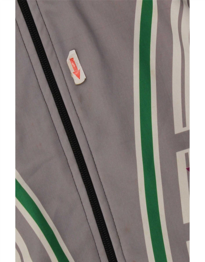 F.LLI Campagnolo Jaqueta masculina de agasalho UK 36 Small Black Colourblock