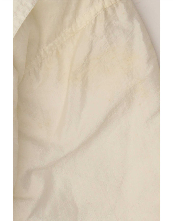 Jaqueta bomber feminina vintage UK 14 grande branca