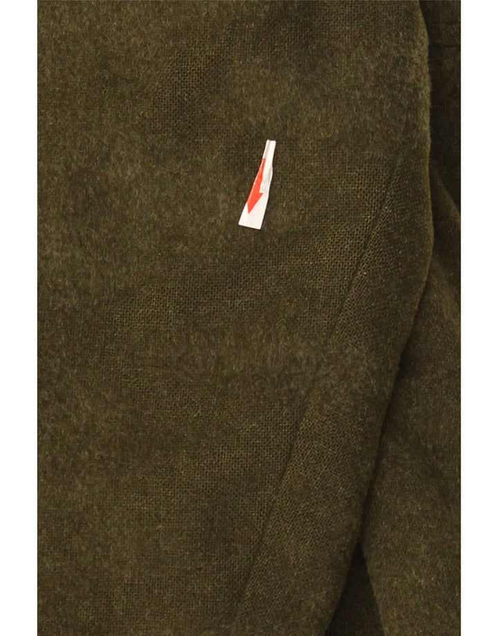 Sobretudo masculino Himalaya De Luxe UK 38 lã cáqui média