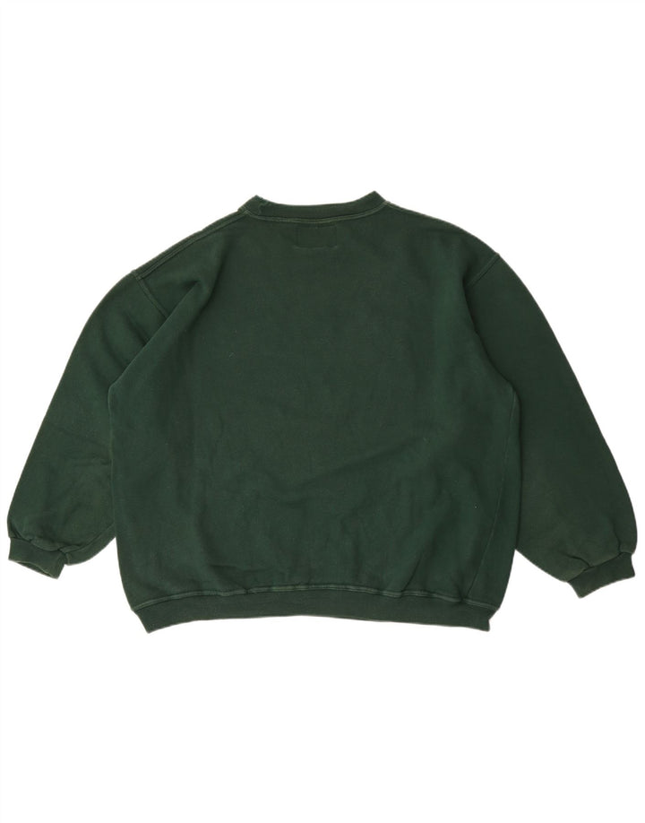 Chambers moletom masculino gráfico jumper grande algodão verde