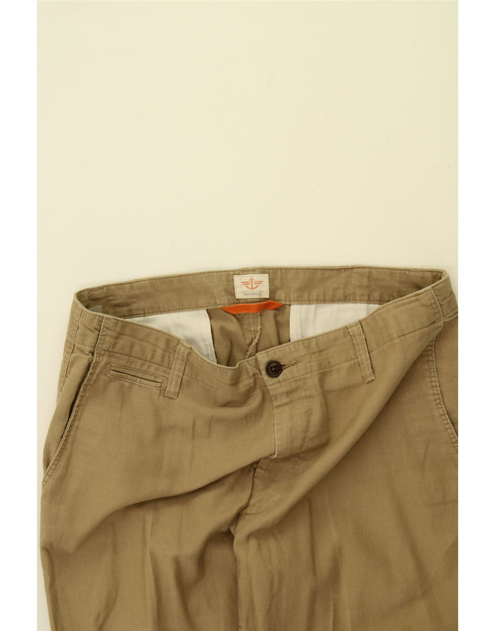 DOCKERS Womens Straight Chino Trousers W34 L30 Beige Cotton Vintage Dockers and Second-Hand Dockers from Messina Hembry 
