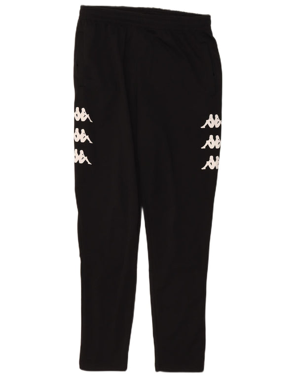 Calça de treino masculina Kappa Graphic preto médio poliéster