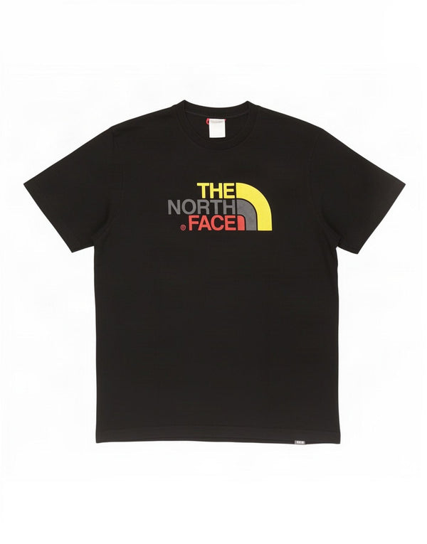 Camiseta gráfica masculina The North Face Top médio preto