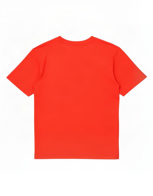 Camiseta feminina vintage com estampa gráfica UK 16 grande algodão vermelho