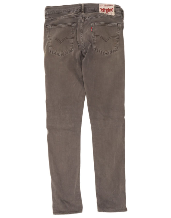 Jeans skinny masculino Levi's W32 L34 algodão cinza