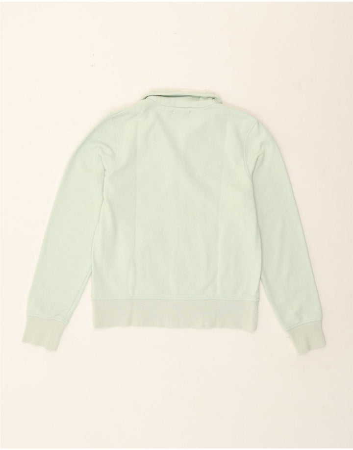 Kappa Womens Tracksuit Top Jacket UK 14 Grande Algodão Verde