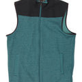 Jaqueta masculina Under Armour sem mangas com top de treino verde médio Colourblock