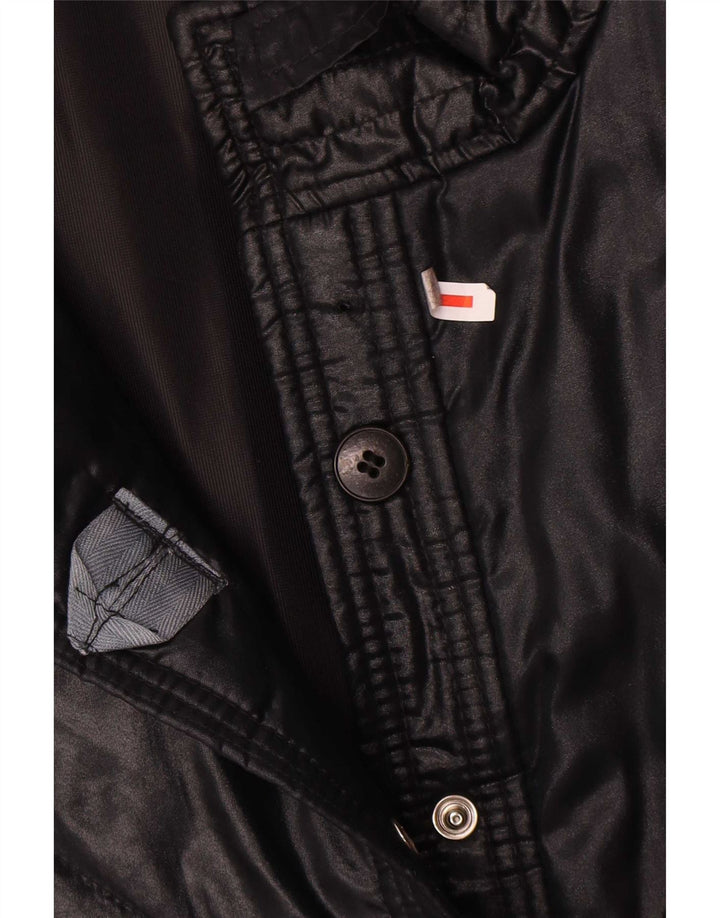 Sobretudo feminino vintage IT 50 XL azul marinho