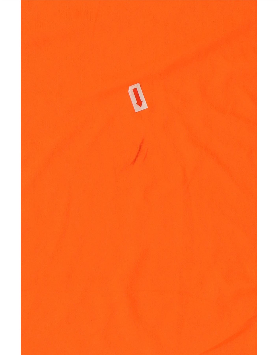 ADIDAS Mens Climalite Camiseta Top Grande Laranja Poliéster
