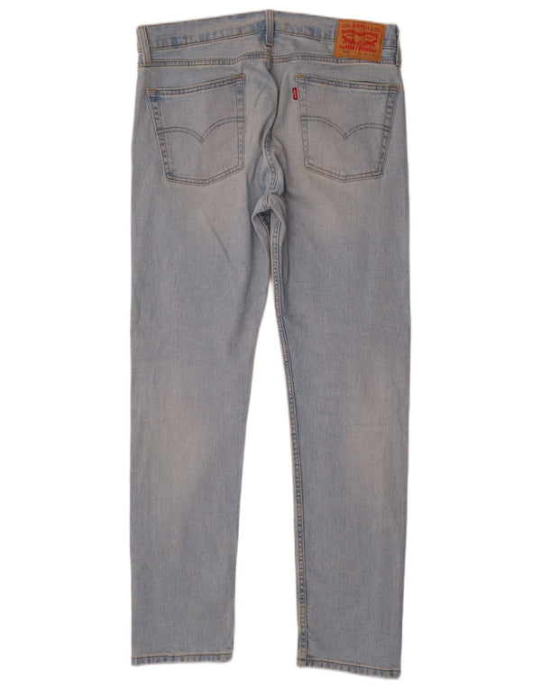 Calça jeans masculina Levi's 510 Distressed W33 L32 azul algodão