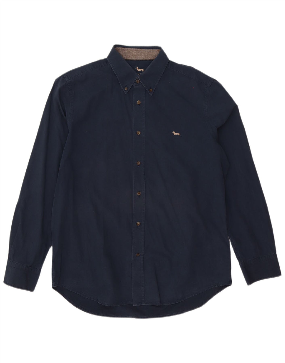 Camisa masculina Harmont & Blaine Regular Fit XL azul marinho