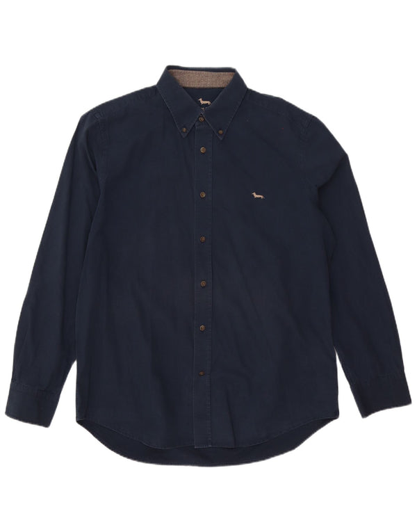 Camisa masculina Harmont & Blaine Regular Fit XL azul marinho