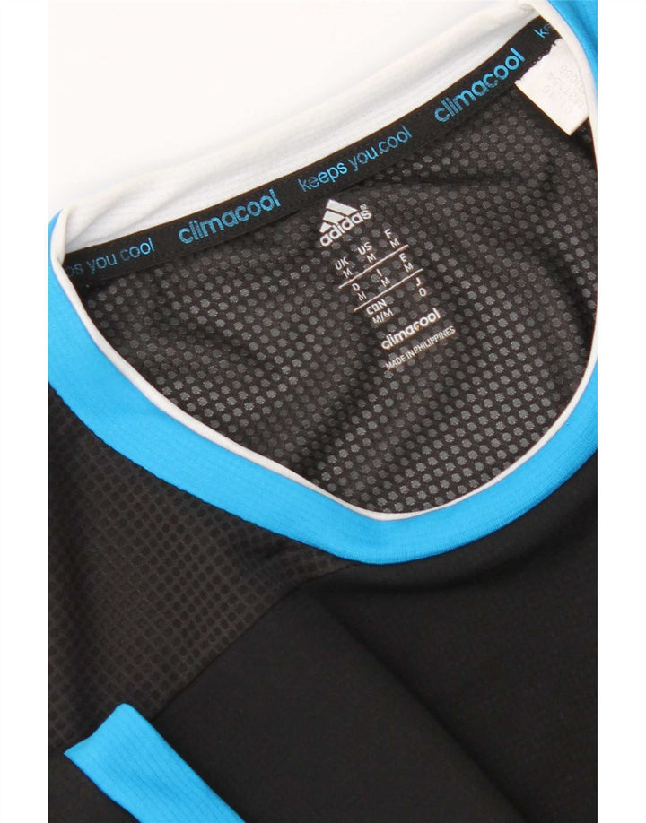 Camiseta Adidas Masculina Climacool Top Médio Preto