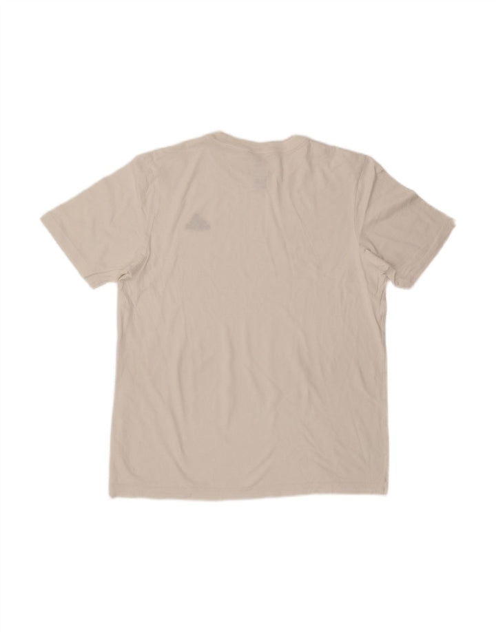 ADIDAS Camiseta Masculina Top Médio Algodão Branco