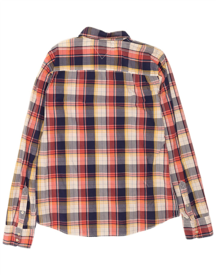 Camisa masculina Tommy Hilfiger XL algodão xadrez multicolorido