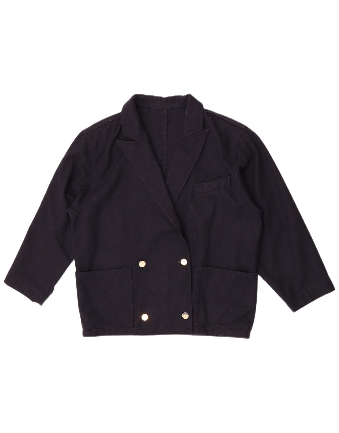 Jaqueta blazer oversized feminina Penny Black Reino Unido 10 pequena azul marinho