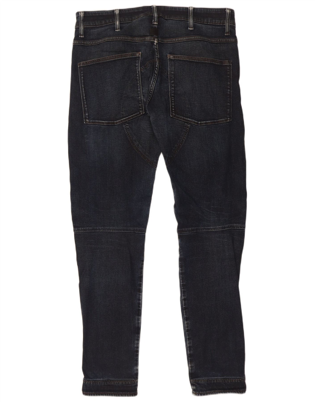 G-Star Mens Slim Jeans W34 L34 Azul Marinho Algodão