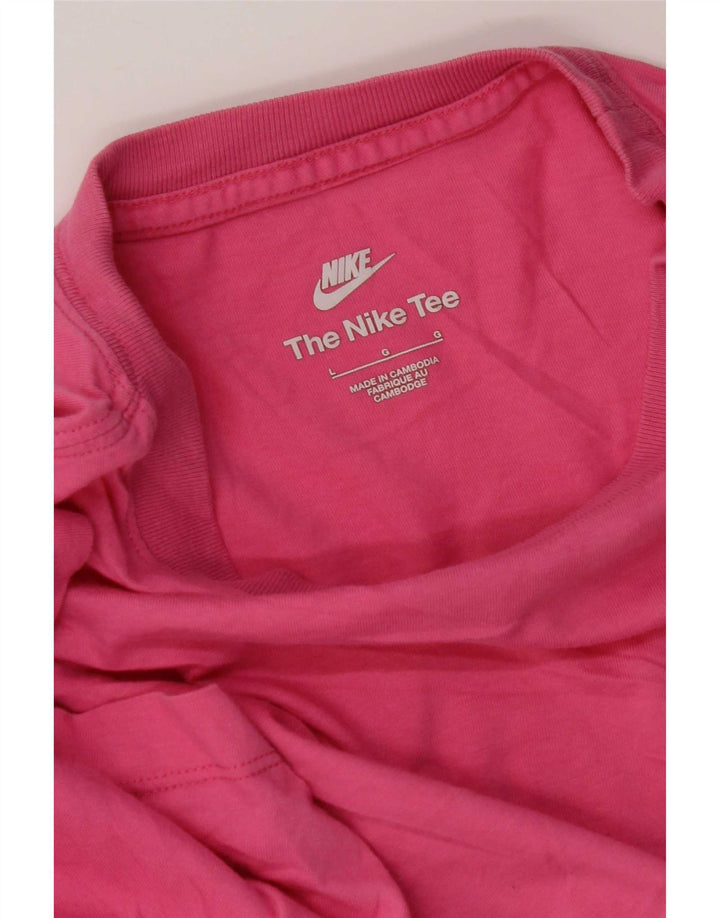 Camiseta Nike Feminina Top UK 16 Grande Rosa