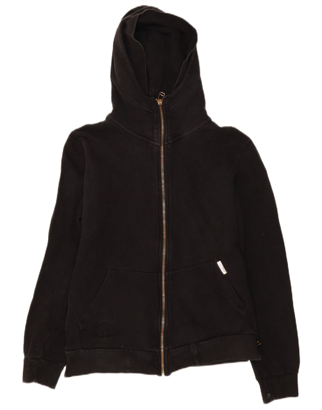 Suéter masculino Zara com capuz e zíper XL preto
