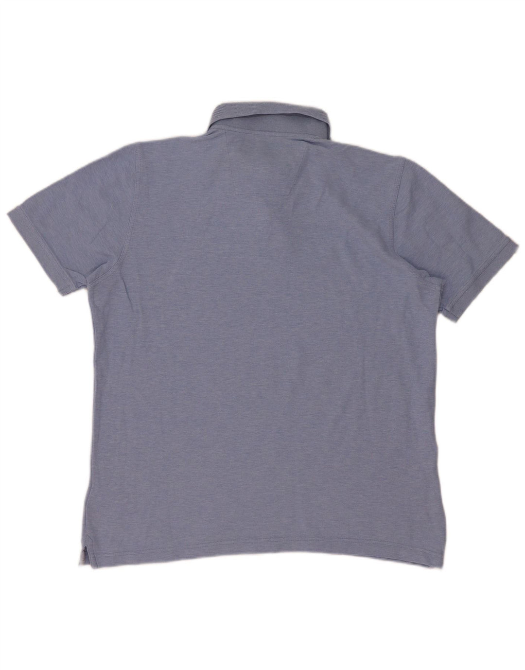 Camisa polo masculina Fynch Hatton algodão azul médio