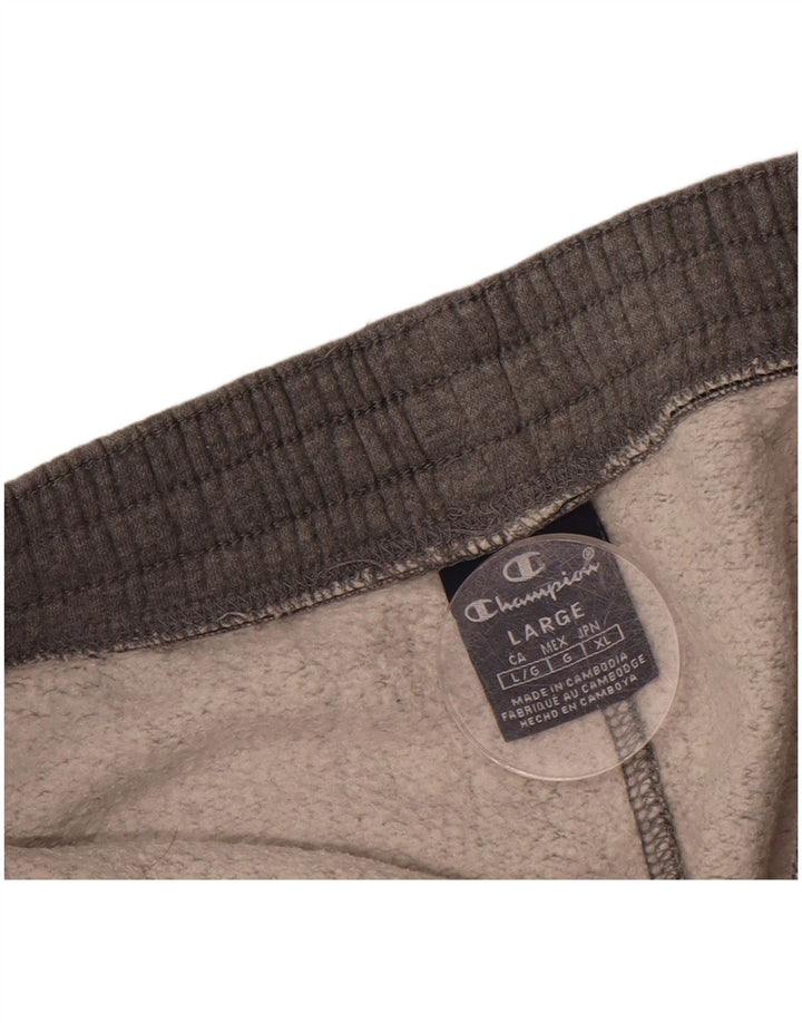 Calça de treino masculina CHAMPION joggers grande cinza
