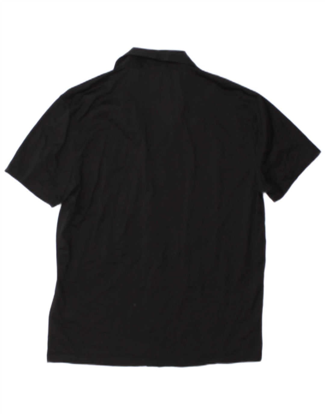 Camisa masculina de manga curta Reiss grande algodão preto