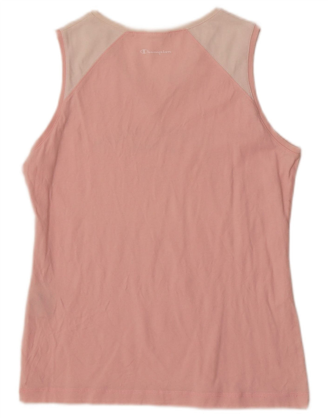 Colete gráfico feminino Champion UK 12 algodão colorblock rosa médio