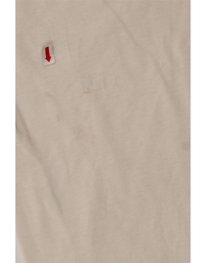 ADIDAS Camiseta Feminina Top UK 12 Medium Blue Colourblock