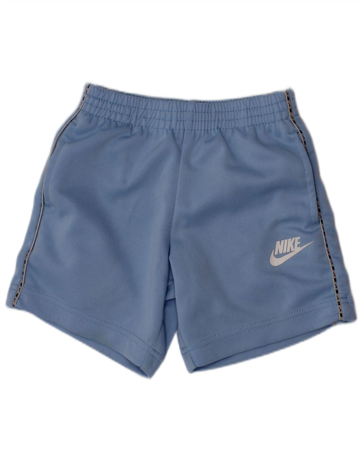 Shorts esportivos Nike meninos 3-4 anos XS azul poliéster