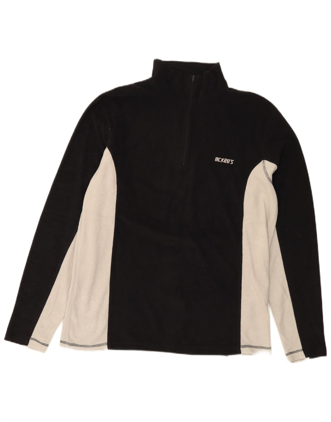 Jaqueta de treino feminina Mc Kees UK 20 2XL preto colorblock poliéster