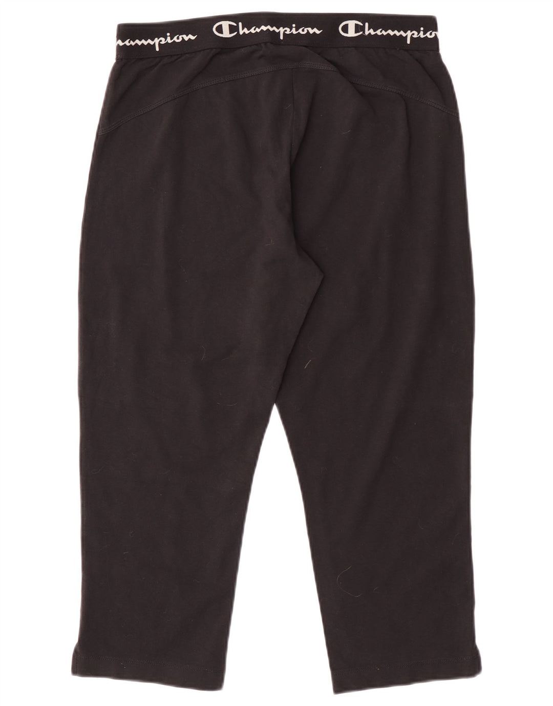 Calça de treino feminina Champion Capri Graphic UK 16 grande preta