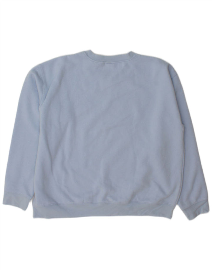 Moletom feminino Levi's Jumper UK 16 grande algodão azul