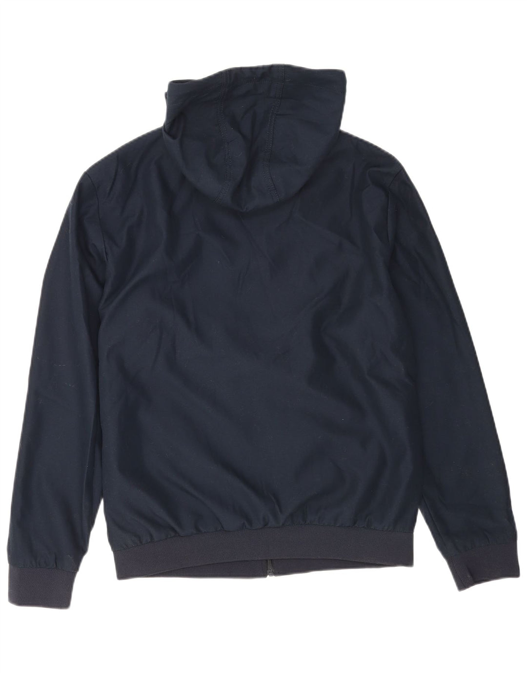 Jaqueta bomber masculina com capuz Jack & Jones Reino Unido 40 grande poliéster azul marinho