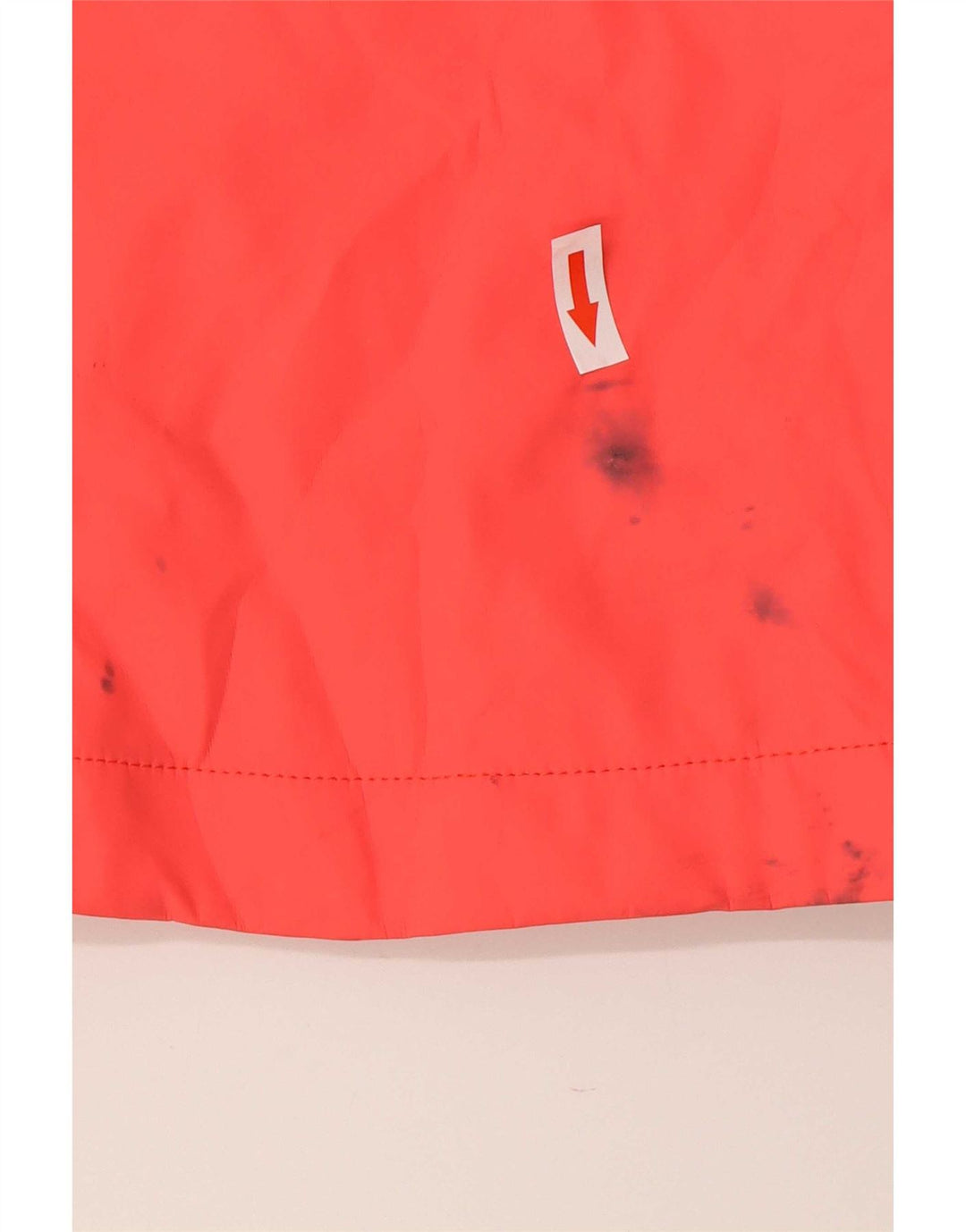 Jaqueta de chuva feminina com capuz grande Marks & Spencer Reino Unido 8 pequena laranja